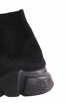 Baskets Balenciaga Speed Noir en Tissu