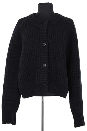 Cardigan Loulou Studio Noir en Cachemire, taille S - Seconde Main