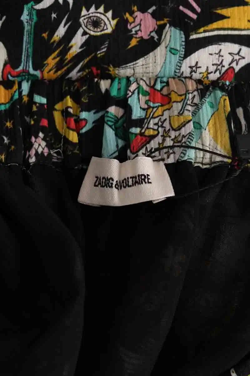 Jupe Zadig & Voltaire Jaune en Synthétique