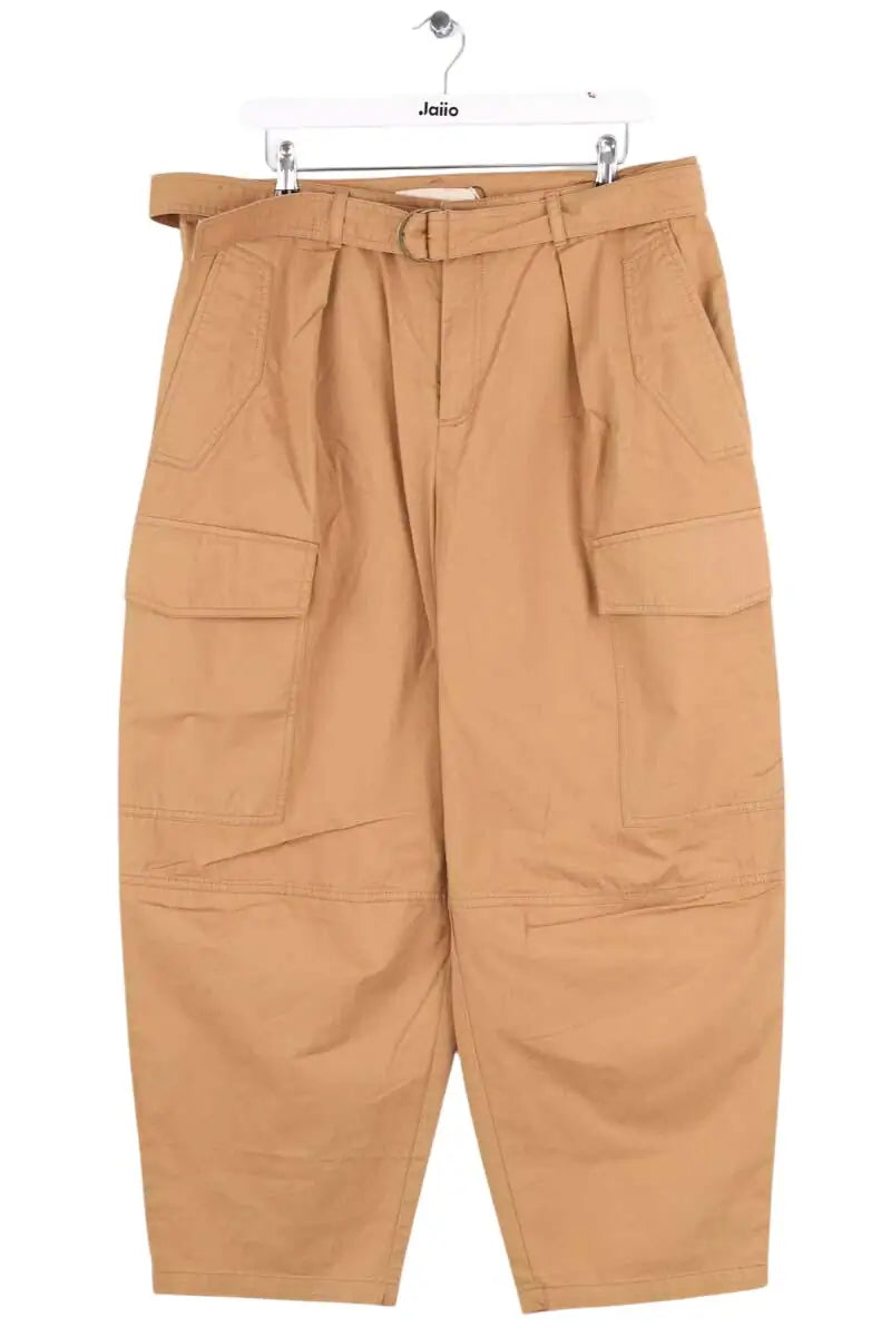 Pantalon Vanessa Bruno Camel en Coton, taille XL - Seconde Main