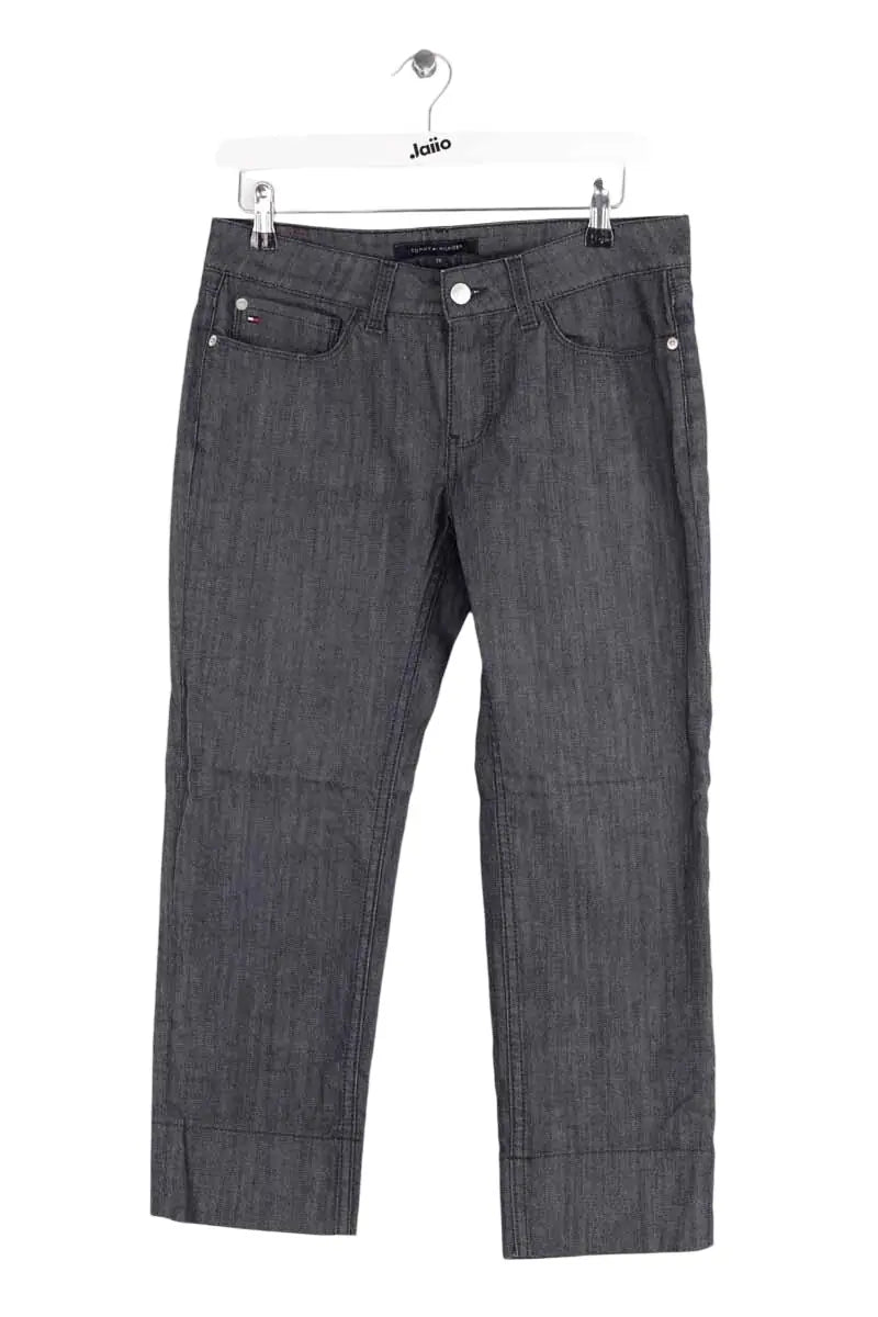 Jean droit Tommy Hilfiger Marine en Coton, taille M - Seconde Main