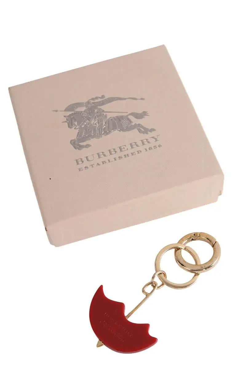 Porte-clé Burberry Rouge en Autres