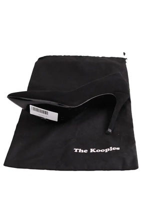 Talons The Kooples Noir en Daim