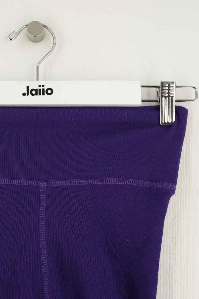 Short de sport Sézane Violet en Coton