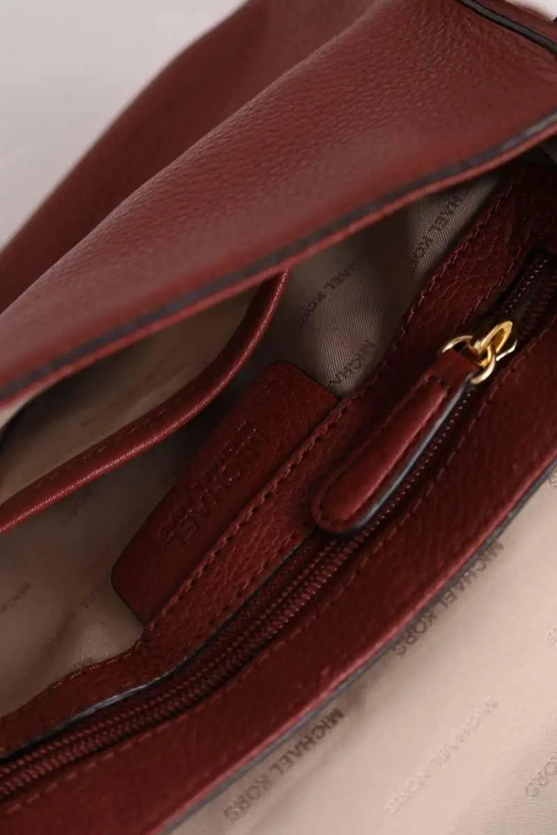 Sac à bandoulière Michael Kors Bordeaux en Cuir