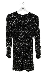 Robe Saint Laurent Noir en Soie, taille M - Seconde Main