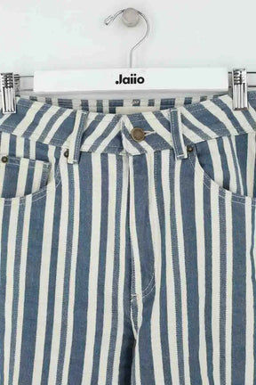 Jean large Sézane Bleu en Coton