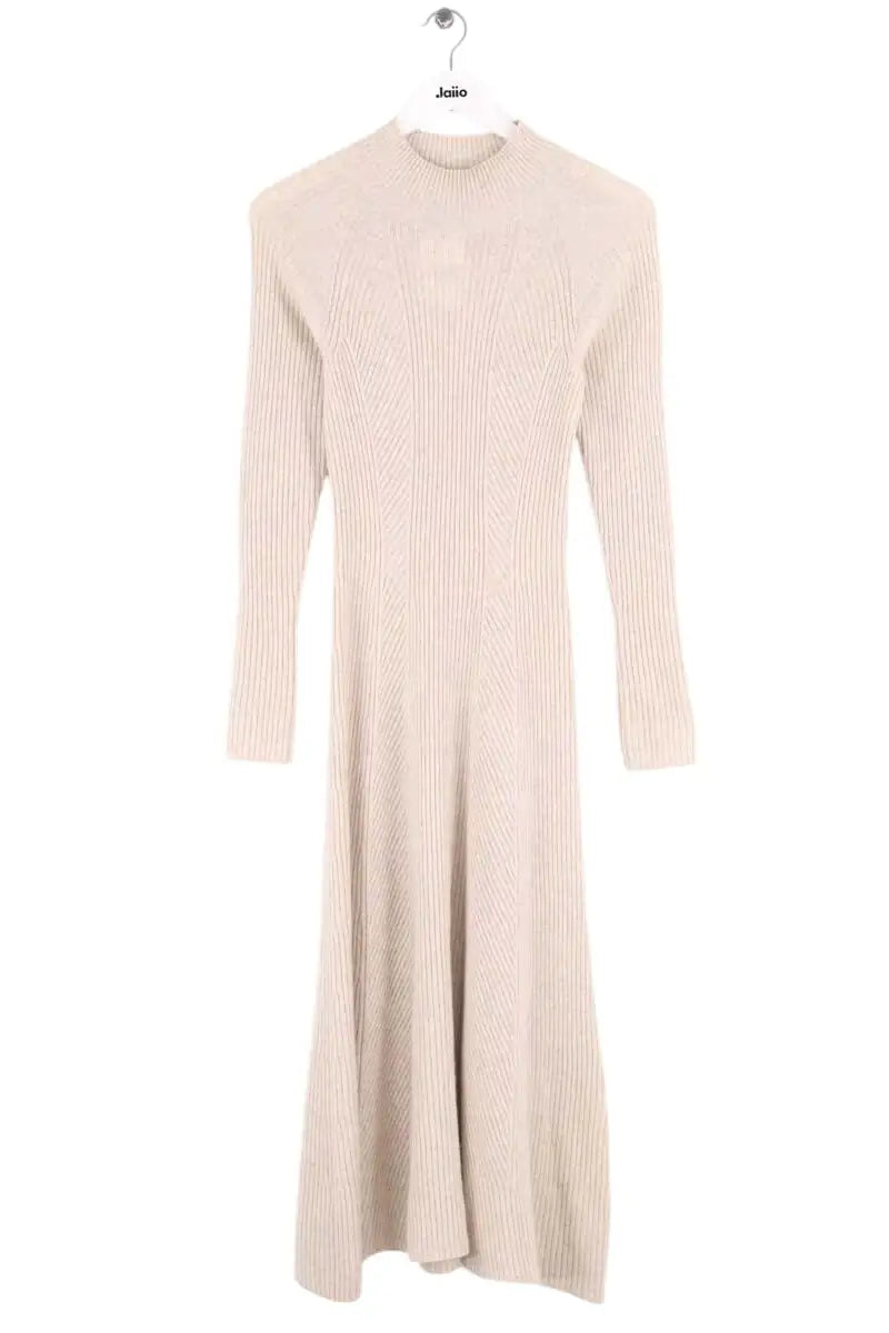 Robe Eric Bompard Beige en Cachemire, taille S - Seconde Main
