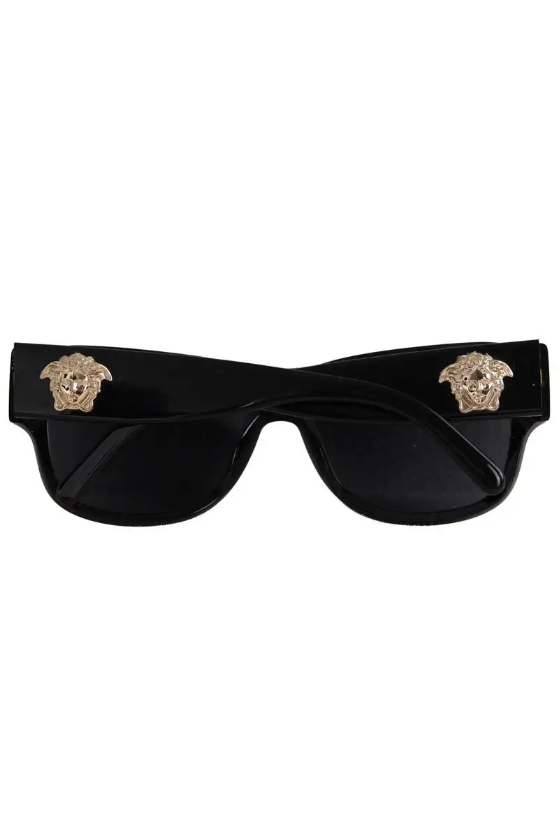 Lunettes de soleil Versace Noir en Plastique