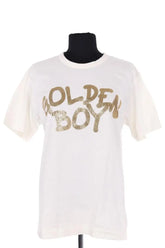T-shirt Comme Des Garçons Beige en Coton, taille S - Seconde Main