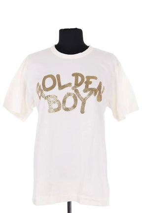 T-shirt Comme Des Garçons Beige en Coton, taille S - Seconde Main