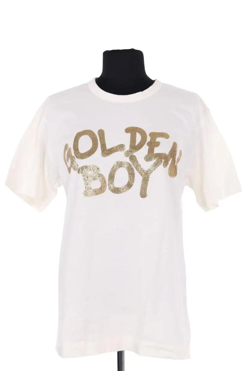 T-shirt Comme Des Garçons Beige en Coton, taille S - Seconde Main