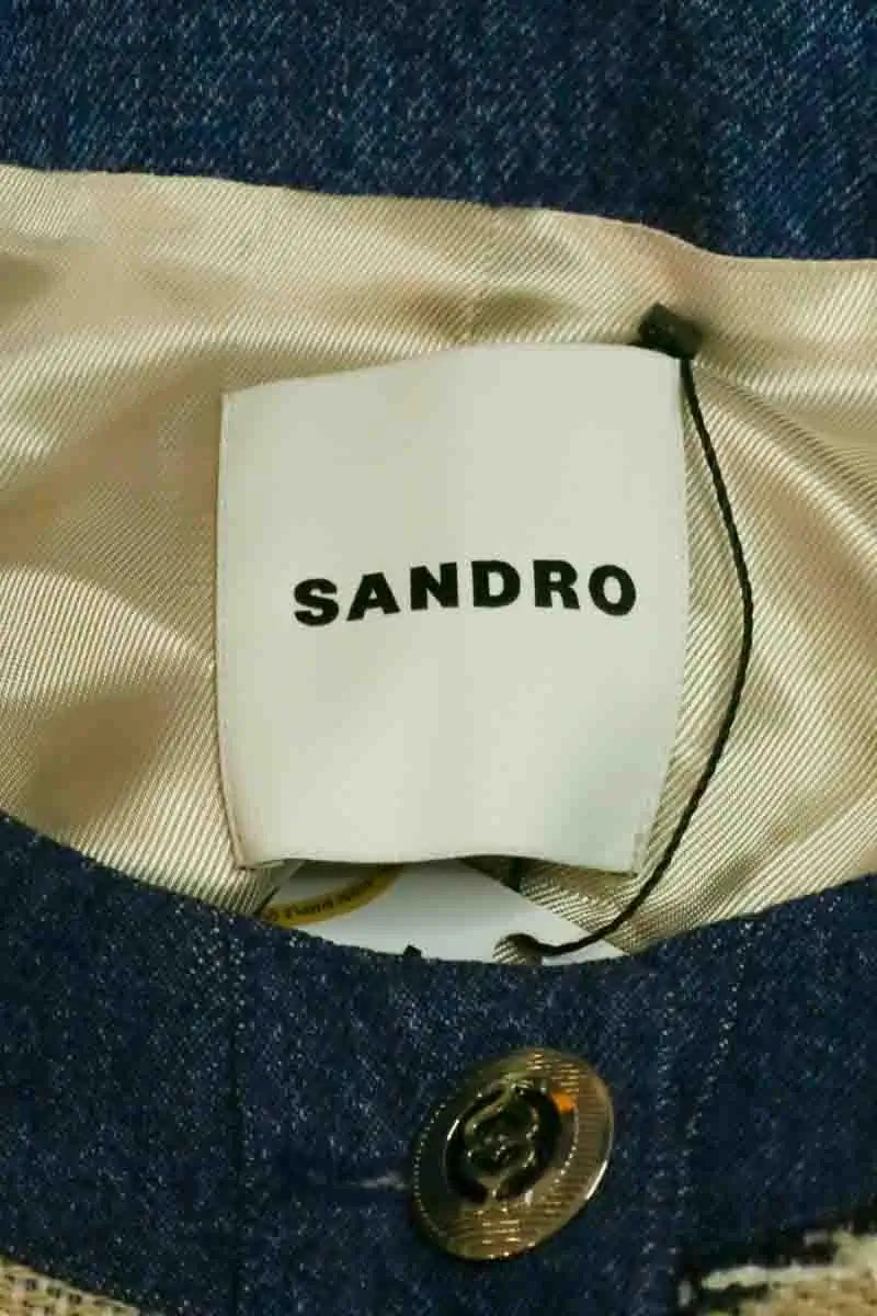 Veste Sandro Beige en Coton