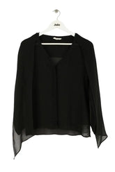 Blouse Ba&Sh Noir en Synthétique, taille XS - Seconde Main