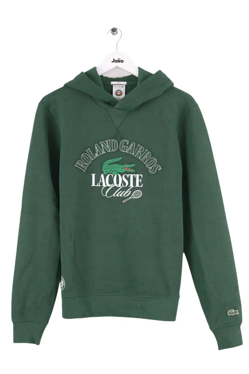 Sweatshirt Lacoste Vert en Coton, taille XS - Seconde Main
