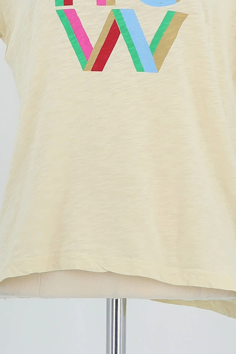 T-shirt Bash  Jaune