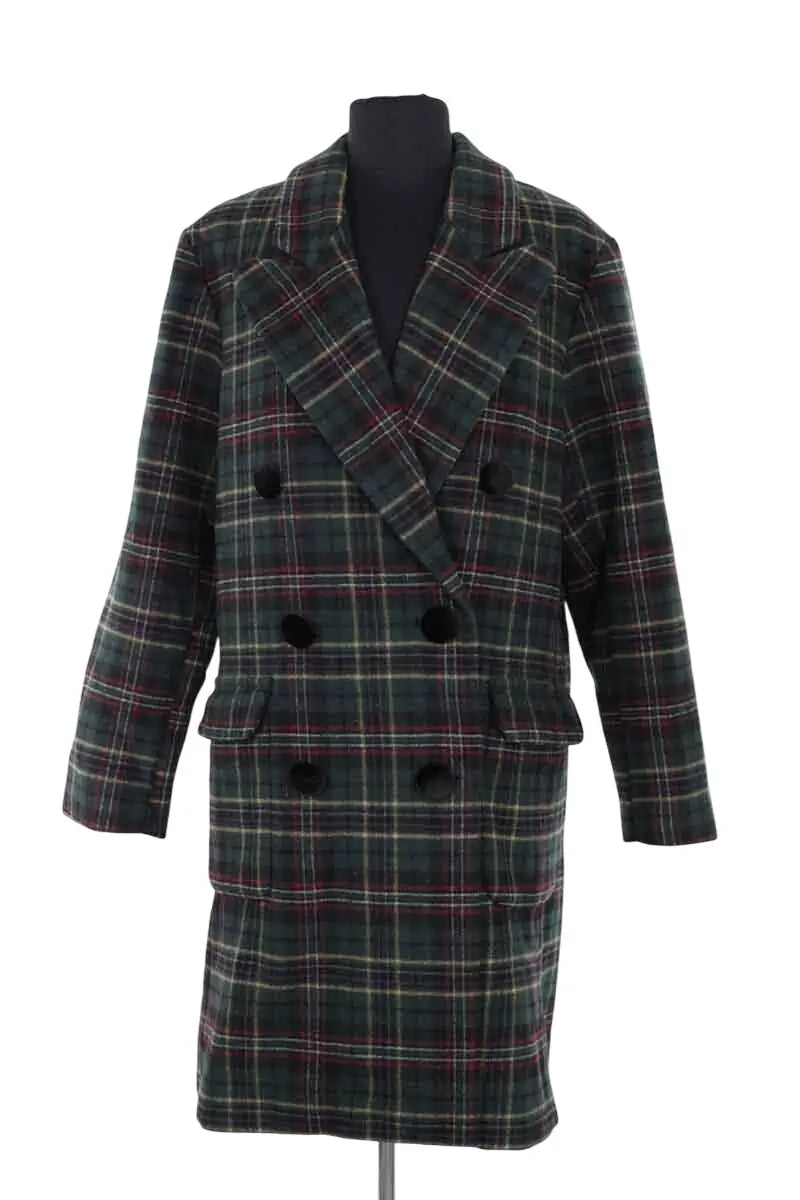 Manteau Manoush Vert en Laine, taille S - Seconde Main