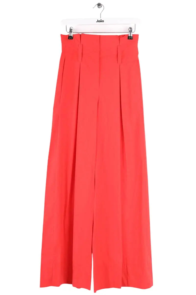 Pantalon large Marella Rouge en Coton, taille XS - Seconde Main
