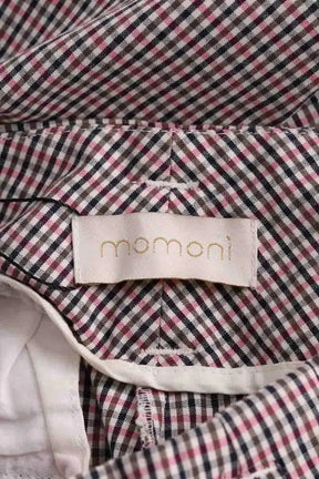 Pantalon large Momoni Marron en Coton