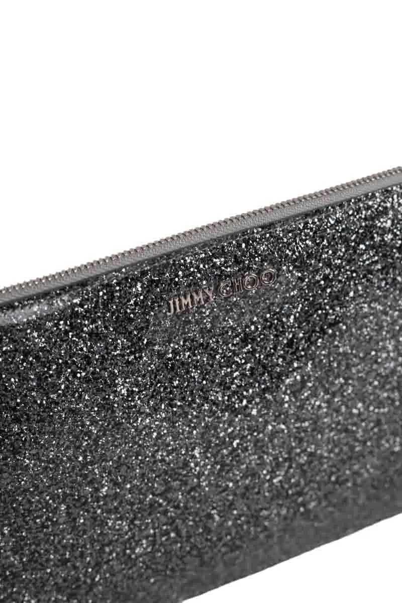 Pochette Jimmy Choo Argent en Cuir