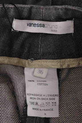 Jean bootcut Vanessa Bruno Gris en Coton