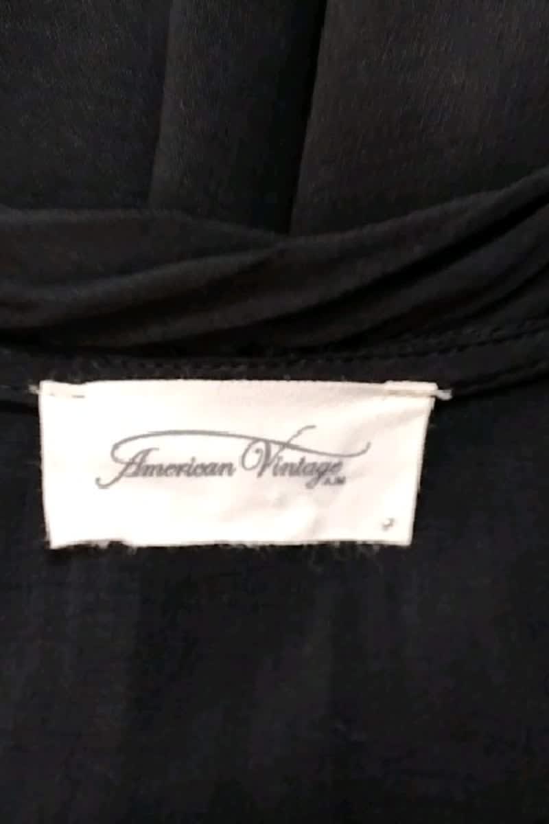 Blouse American Vintage  Noir
