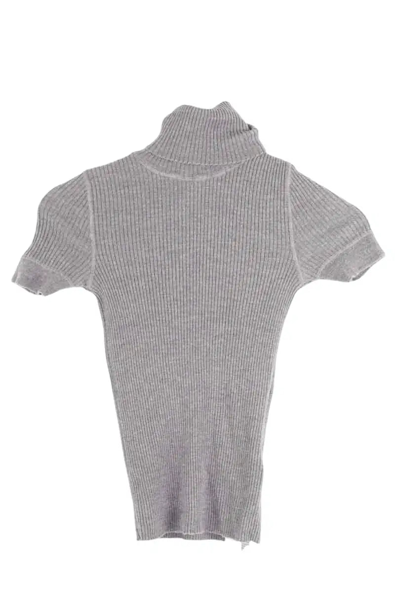 Top Paule Ka Gris en Laine, taille S - Seconde Main