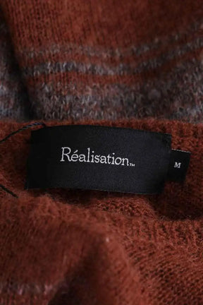 Pull Réalisation Marron en Laine