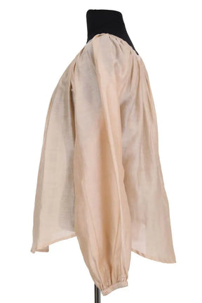 Blouse Mes Demoiselles Onagre Beige en Coton