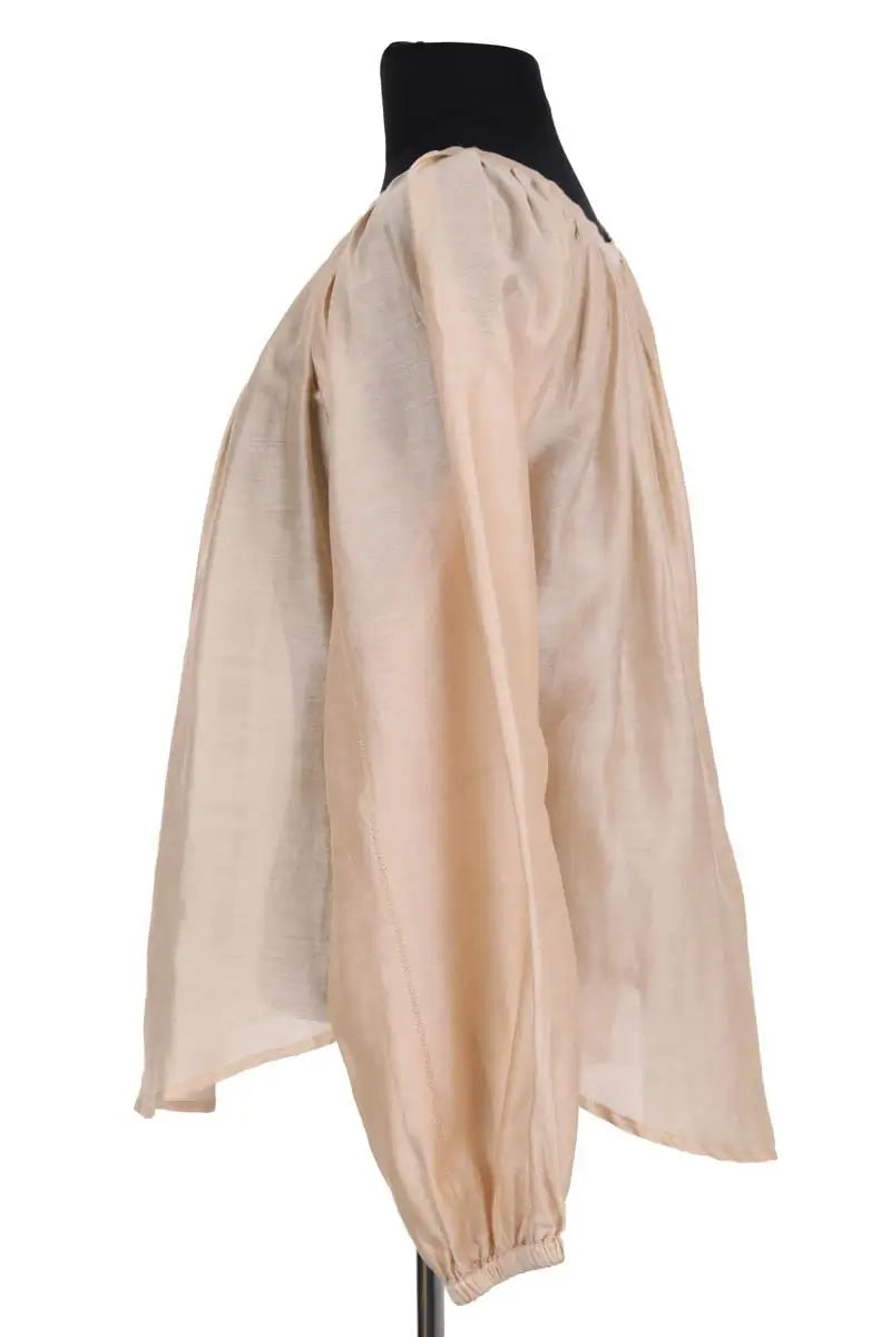 Blouse Mes Demoiselles Onagre Beige en Coton