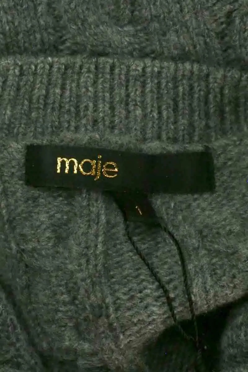 Pull Maje Anthracite en Laine