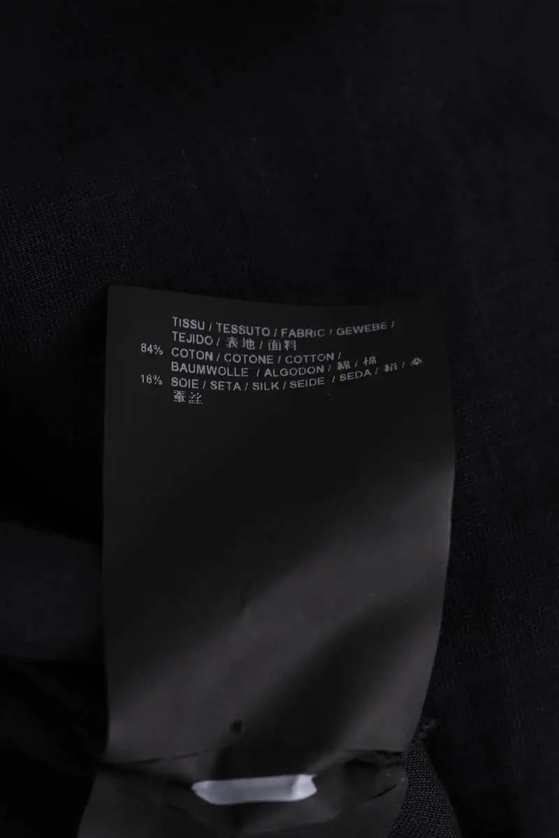Chemise Saint Laurent Noir en Coton