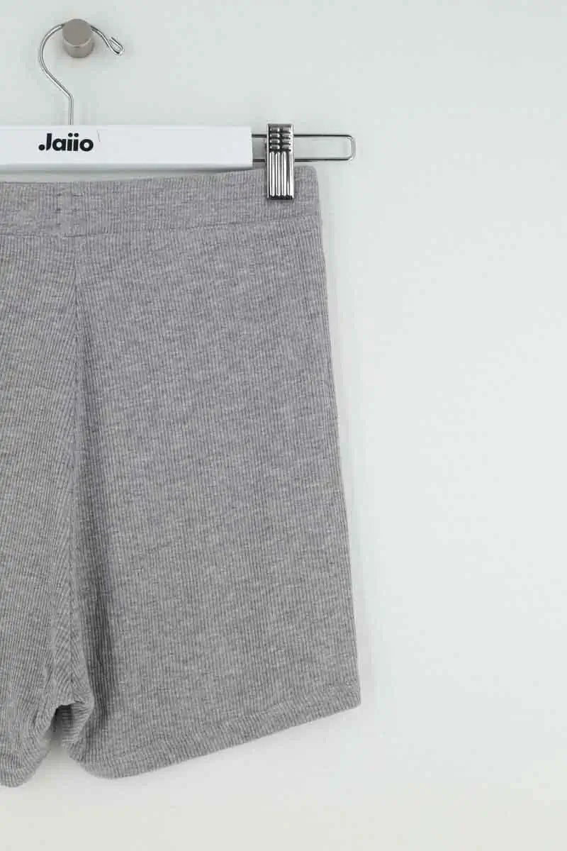 Mini short American Vintage Gris en Coton