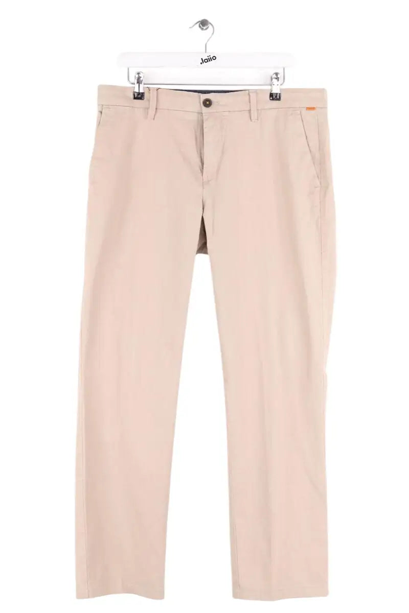 Pantalon droit Timberland Beige en Coton, taille L - Seconde Main