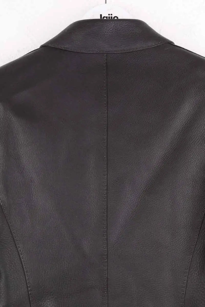Veste Hermès Marron en Cuir