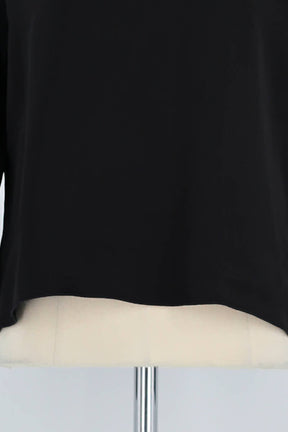 T-shirt Top  Noir