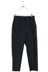 Pantalon Maje Bleu en Laine, taille S - Seconde Main