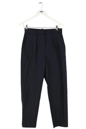 Pantalon Maje Bleu en Laine, taille S - Seconde Main