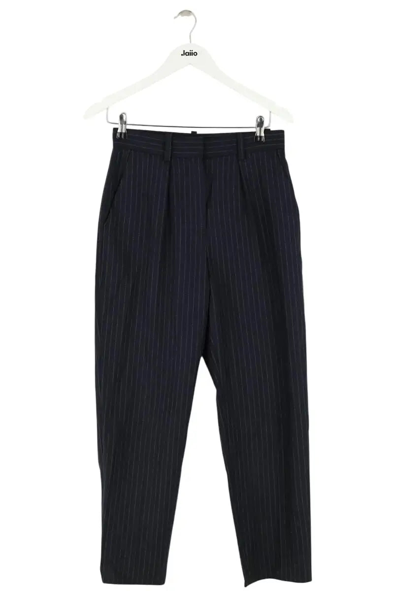 Pantalon Maje Bleu en Laine, taille S - Seconde Main