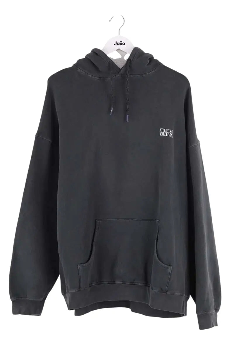 Sweatshirt American Vintage Anthracite en Coton, taille XL - Seconde Main