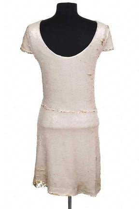 Robe Maje Doré en Synthétique