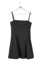 Robe Claudie Pierlot Gris en Laine, taille M - Seconde Main