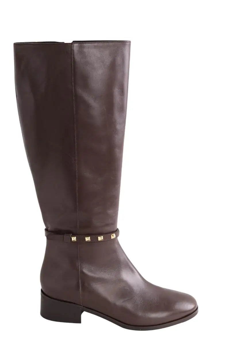 Bottes LK Bennett Marron en Cuir, taille 38 - Seconde Main