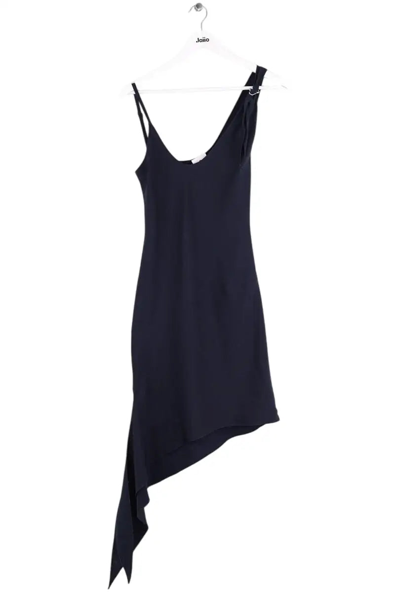 Robe Courrèges Marine en Synthétique, taille M - Seconde Main