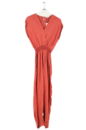 Combinaison Maje Rose en Viscose, taille S - Seconde Main
