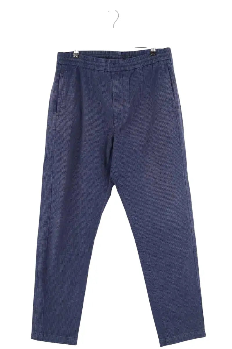 Pantalon droit Lacoste Bleu en Coton, taille S - Seconde Main