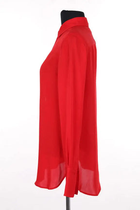 Chemise Ralph Lauren Rouge en Soie