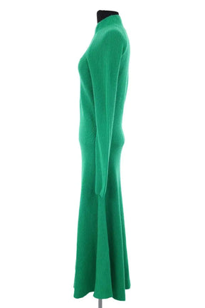 Robe Lacoste Vert en Laine