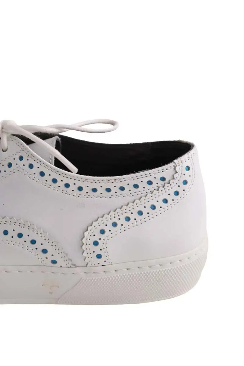 Chaussures à lacets Robert Clergerie Blanc en Cuir