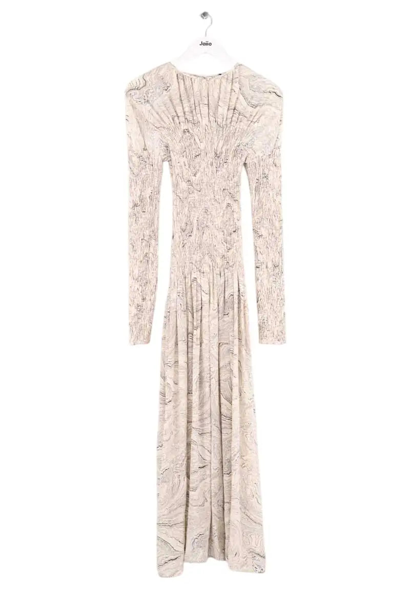 Robe Lemaire Beige en Soie, taille S - Seconde Main